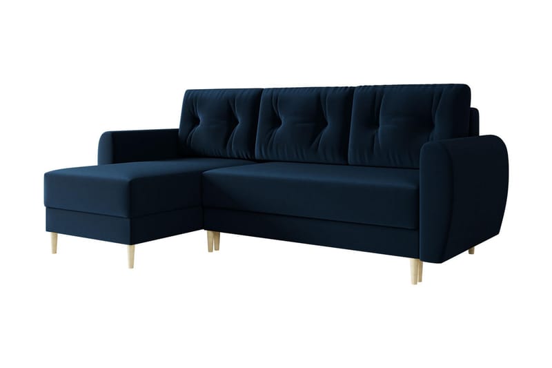 Bornalle Bäddsoffa - Blå - Möbler - Soffa - Sammetssoffa