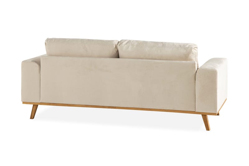Copenhagen 2-sits Sammetssoffa - Beige - Möbler - Soffa - Sammetssoffa