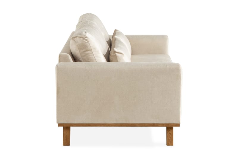 Copenhagen 2-sits Sammetssoffa - Beige - Möbler - Soffa - Sammetssoffa