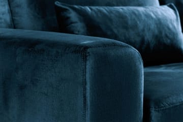 Copenhagen 2-sits Sammetssoffa - Blå - Möbler - Soffa - Sammetssoffa
