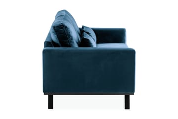 Copenhagen 2-sits Sammetssoffa - Blå - Möbler - Soffa - Sammetssoffa