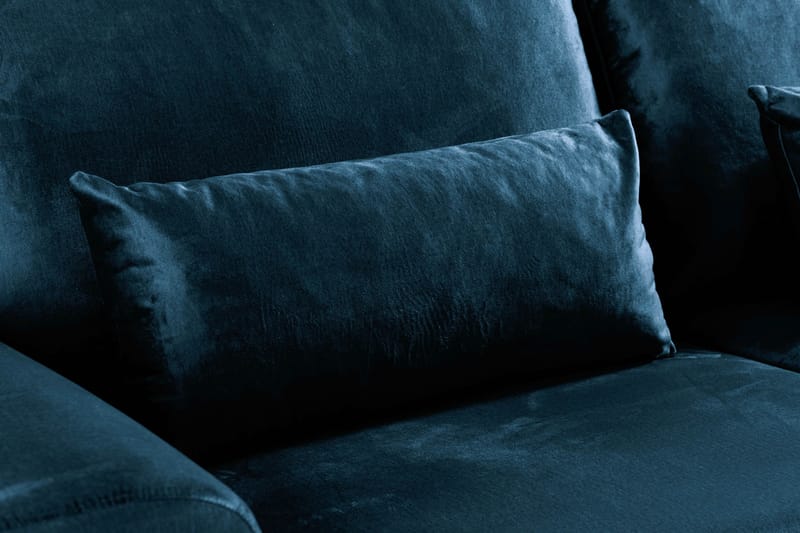 Copenhagen 2-sits Sammetssoffa - Blå - Möbler - Soffa - Sammetssoffa