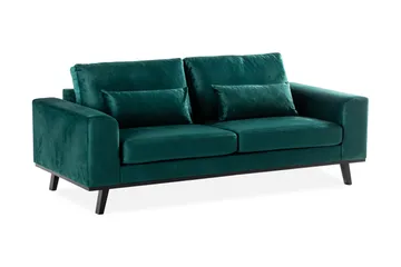 Copenhagen 2-sits Sammetssoffa - Grön - Möbler - Soffa - 2 sits soffa