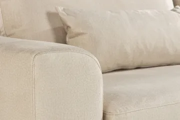Copenhagen 3-sits Sammetssoffa - Beige - Möbler - Soffa - Sammetssoffa