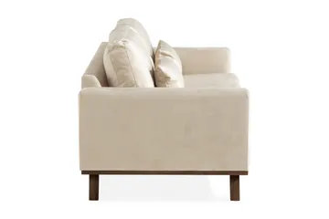 Copenhagen 3-sits Sammetssoffa - Beige - Möbler - Soffa - Sammetssoffa