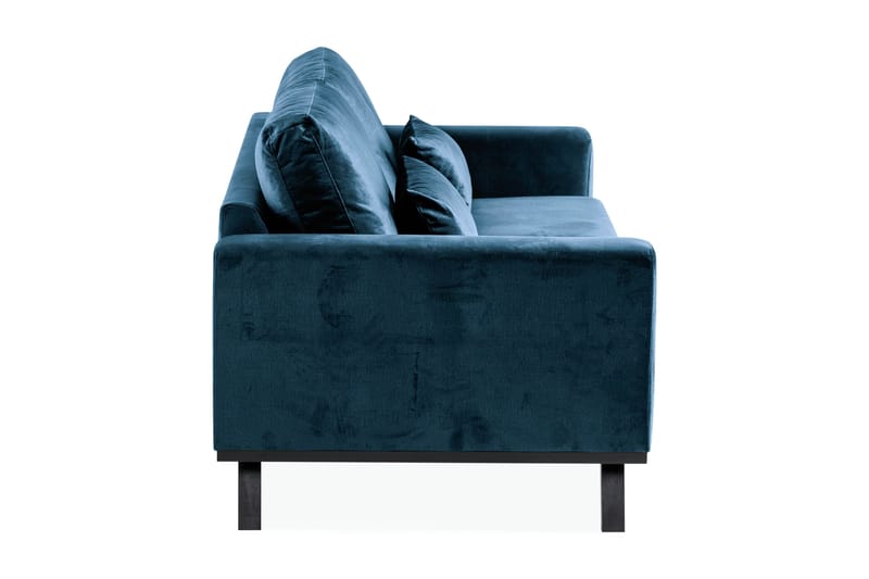 Copenhagen 3-sits Sammetssoffa - Blå - Möbler - Soffa - Sammetssoffa