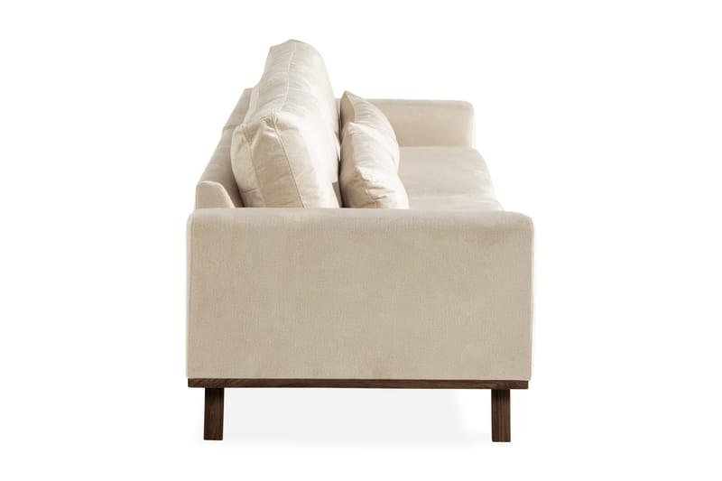 Copenhagen 4-sits Sammetssoffa - Beige - Möbler - Soffa - Sammetssoffa