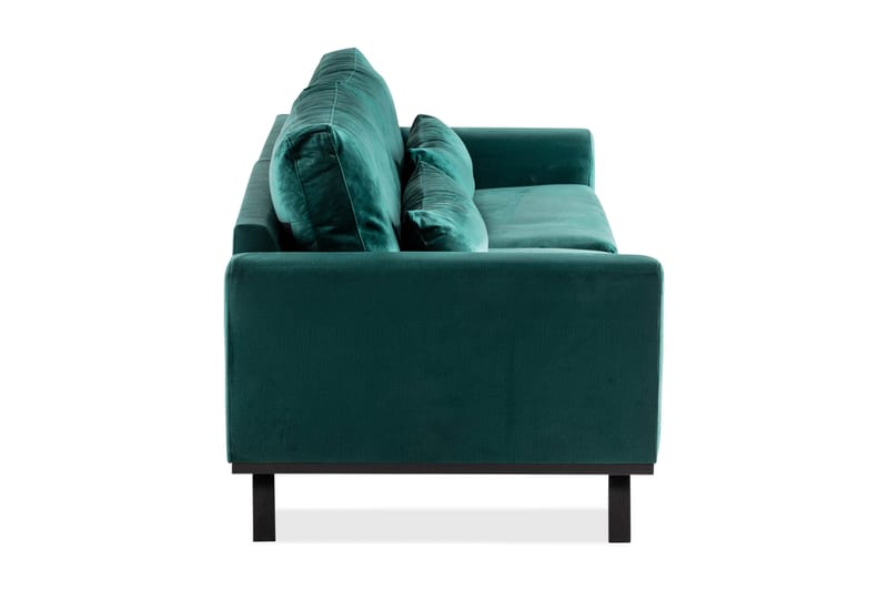 Copenhagen 4-sits Sammetssoffa - Grön - Möbler - Soffa - Sammetssoffa