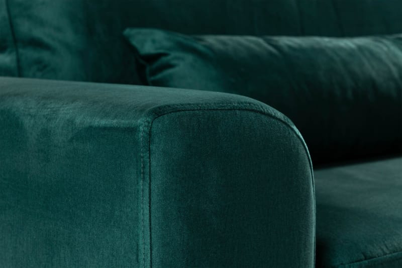 Copenhagen 4-sits Sammetssoffa - Grön - Möbler - Soffa - Sammetssoffa