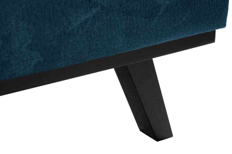 Copenhagen 5-sits Högervänd U-formad Soffa med Divan och Schäslong i Sammet - Blå - Möbler - Soffa - Sammetssoffa