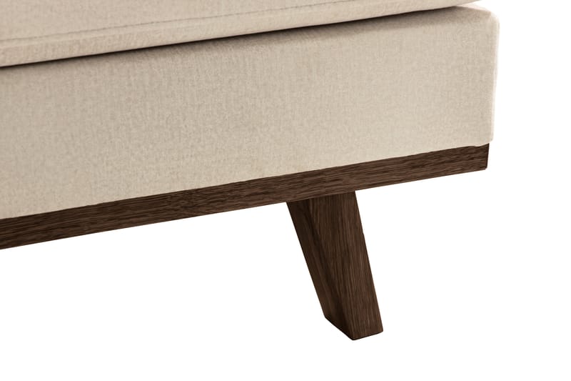 Copenhagen 5-sits Vänstervänd U-formad Large Soffa med Divan och Schäslong i Sammet - Beige - Möbler - Soffa - Sammetssoffa