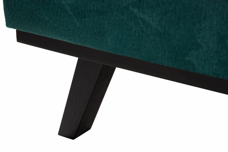 Copenhagen 5-sits Vänstervänd U-formad Soffa med Divan och Schäslong i Sammet - Grön - Möbler - Soffa - Sammetssoffa