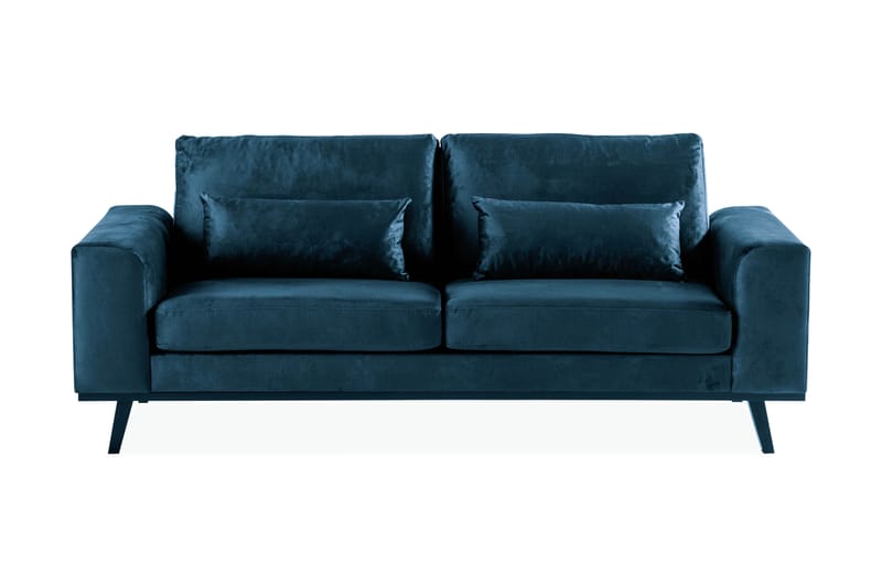 Copenhagen Sammetssoffa 2-sits - Blå - Möbler - Soffa - Sammetssoffa