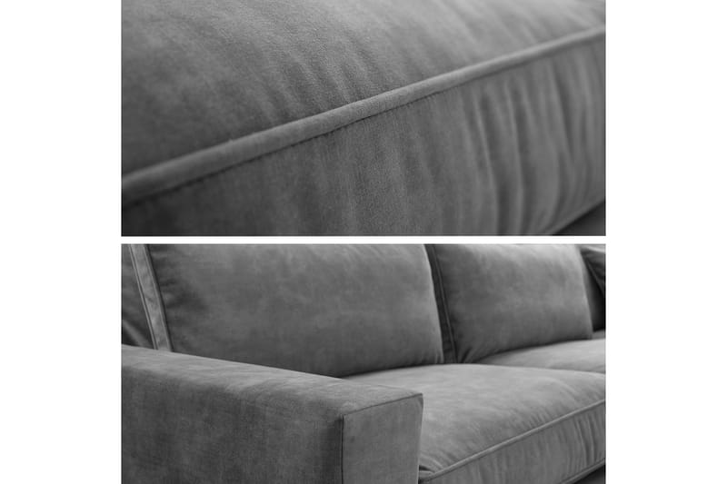 Corblack 2-sits Soffa - Grön - Divansoffor & schäslongsoffa - Sammetssoffa - 3 sits soffa med divan