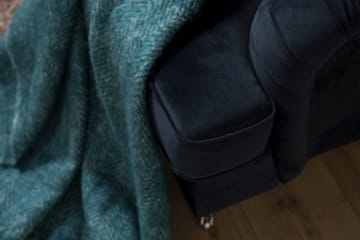 Howard soffa utan divan & schäslong Bloomington Howard Classic Sammetssoffa 3,5-sits Vera 4, Blå Sammet - Möbler - Soffa - 3 sits soffa