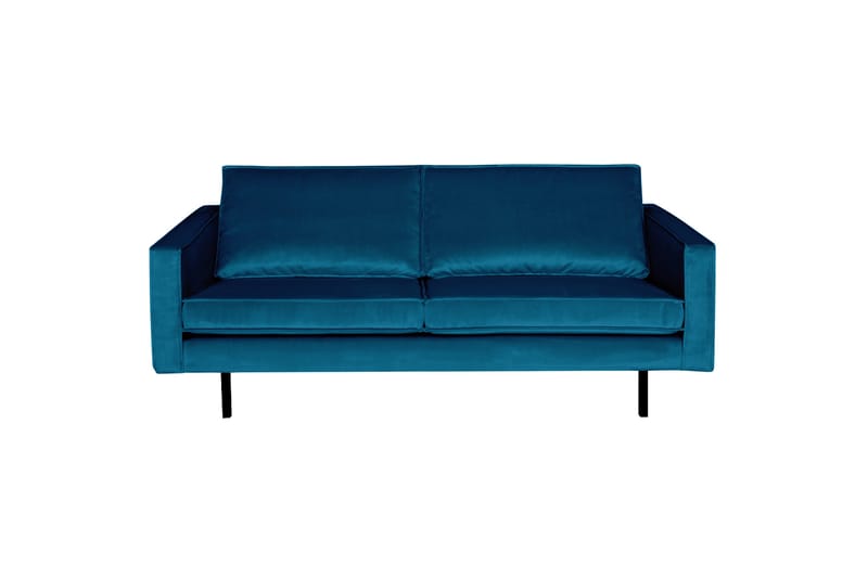 Lissbon 2,5-sits Sammetssoffa - Blå - Möbler - Soffa - Sammetssoffa