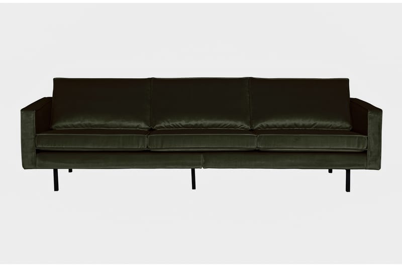 Lissbon 3-sits Sammetssoffa - Grön - Möbler - Soffa - Sammetssoffa