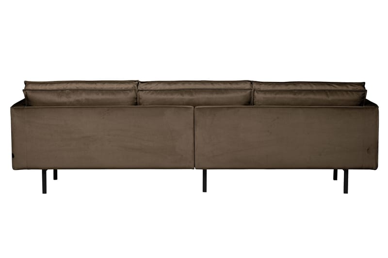Lissbon 3-sits Sammetssoffa - Taupe - Möbler - Soffa - Sammetssoffa
