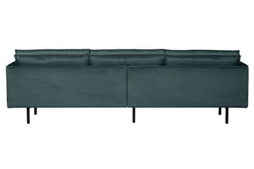Lissbon 3-sits Soffa Sammet - Blågrön - Möbler - Soffa - Sammetssoffa