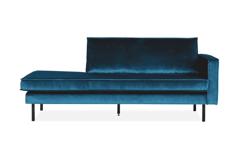 Lissbon Dagbädd Höger - Blå - Möbler - Soffa - Sammetssoffa