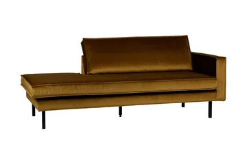 Lissbon Dagbädd Höger - Gul - Möbler - Soffa - Sammetssoffa