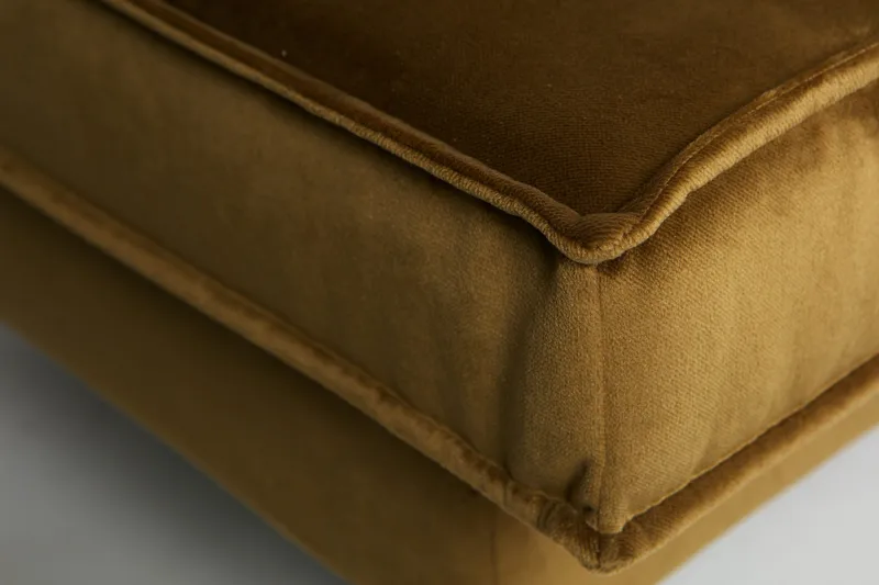 Lissbon Dagbädd Höger - Gul - Möbler - Soffa - Sammetssoffa