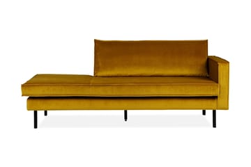 Lissbon Dagbädd Höger - Ockra - Möbler - Soffa - Sammetssoffa
