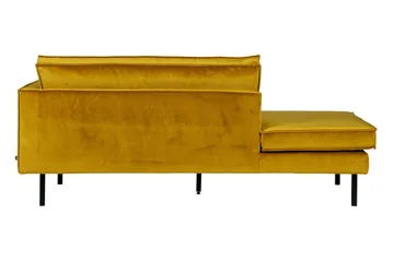 Lissbon Dagbädd Höger - Ockra - Möbler - Soffa - Sammetssoffa