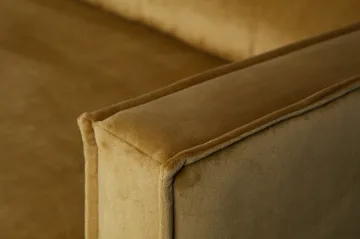 Lissbon Dagbädd Höger - Ockra - Möbler - Soffa - Sammetssoffa