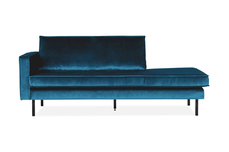 Lissbon Dagbädd Vänster - Blå - Möbler - Soffa - Sammetssoffa
