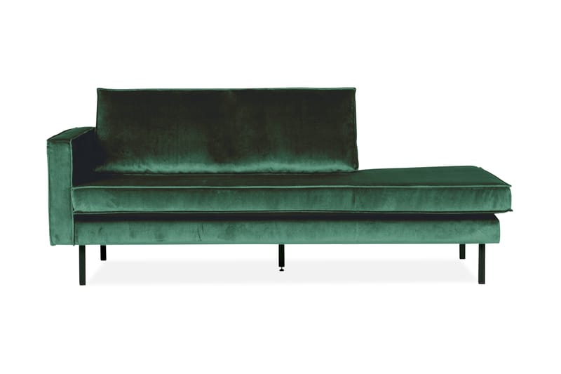 Lissbon Dagbädd Vänster - Grön - Möbler - Soffa - Sammetssoffa