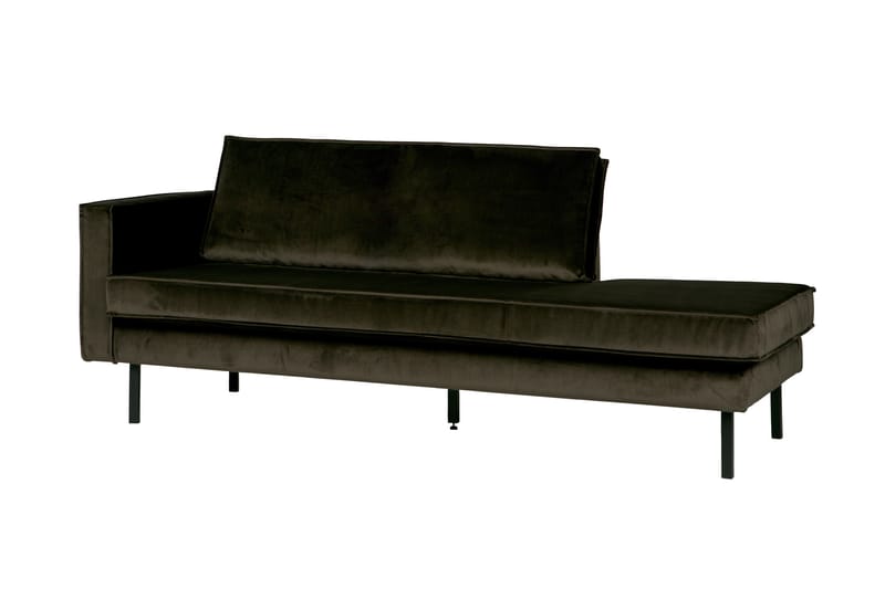Lissbon Dagbädd Vänster - Grön - Möbler - Soffa - Sammetssoffa