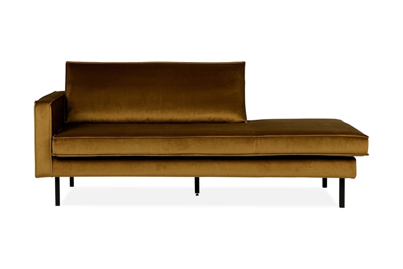 Lissbon Dagbädd Vänster - Gul - Möbler - Soffa - Sammetssoffa