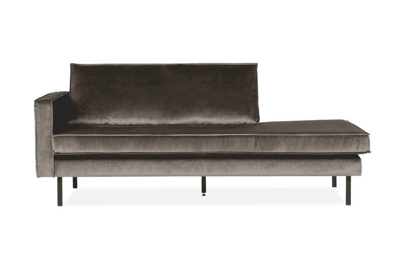 Lissbon Dagbädd Vänster - Taupe - Möbler - Soffa - Sammetssoffa