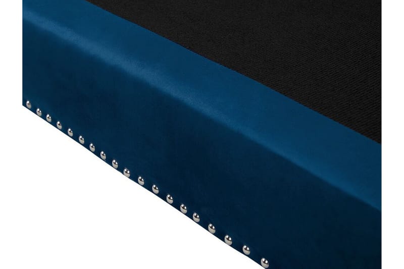 Llawhaden Rektangulär Chesterfield Sammetssoffa 211 cm - Blå - Möbler - Soffa - Sammetssoffa