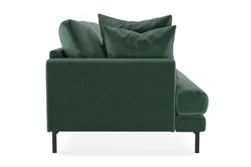 Menard 4-sits Djup Sammetssoffa - Mörkgrön - Möbler - Soffa - Sammetssoffa