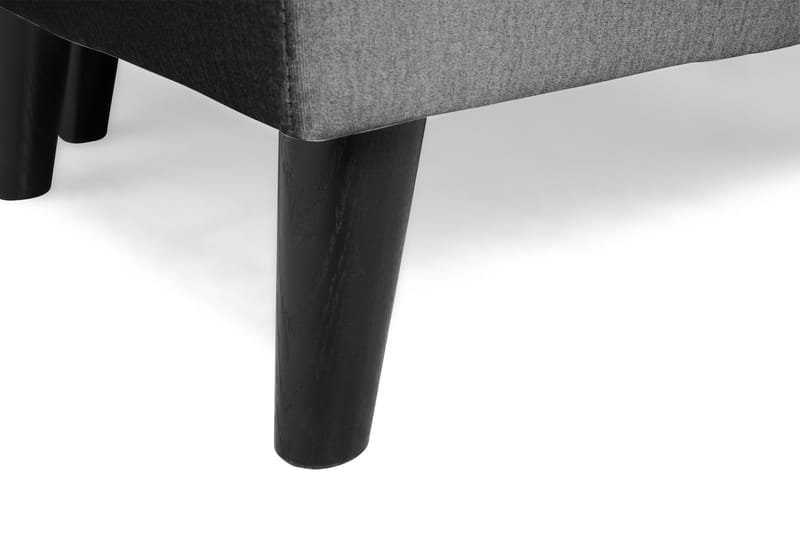 Monroe 4-sits Högervänd U-formad Soffa med Divan och Schäslong i Sammet - Mörkgrå - Möbler - Soffa - Sammetssoffa