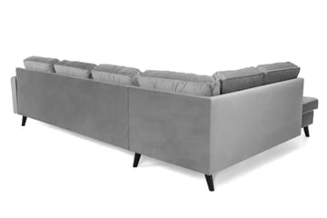 Monroe U-soffa med Divan Höger Sammet - Möbler - Soffa - Sammetssoffa