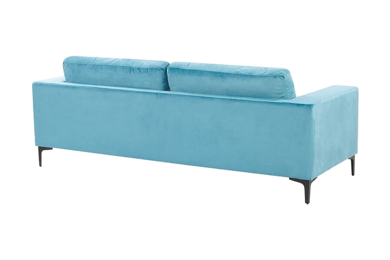 Nikkala Sammetssoffa - Blå - Möbler - Soffa - Sammetssoffa