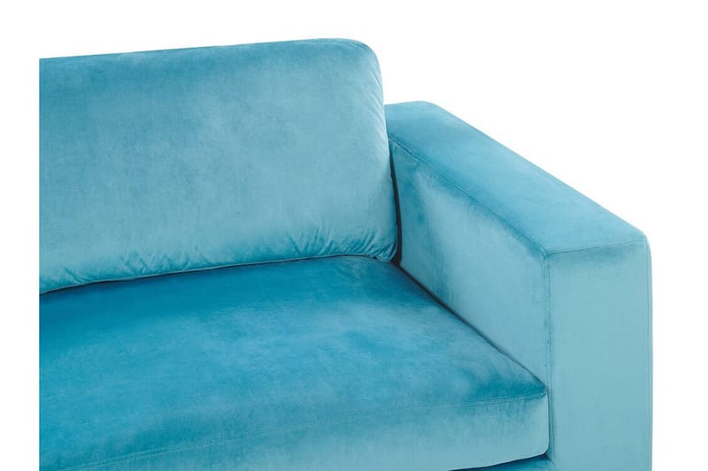 Nikkala Sammetssoffa - Blå - Möbler - Soffa - Sammetssoffa