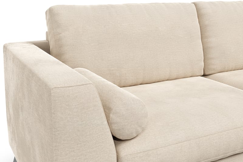 Ocean Lyx 3-sits Sammetssoffa - Beige - Möbler - Soffa - Sammetssoffa