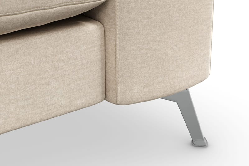 Ocean Lyx 3-sits Sammetssoffa - Beige - Möbler - Soffa - 2 sits soffa