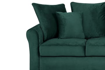 Paretti Soffa Sammet - Grön - Möbler - Soffa - Sammetssoffa