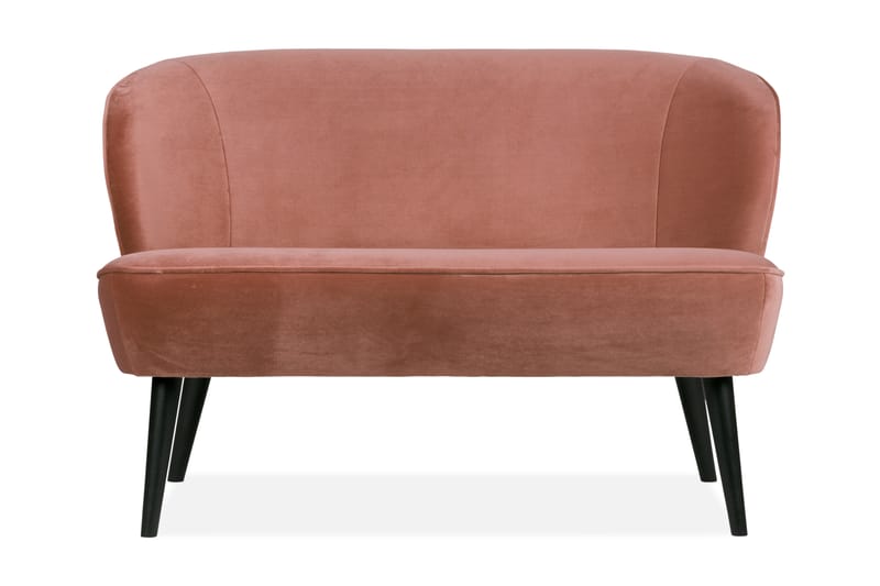 Serra Sammetssoffa Vintage - Rosa - Möbler - Soffa - Sammetssoffa