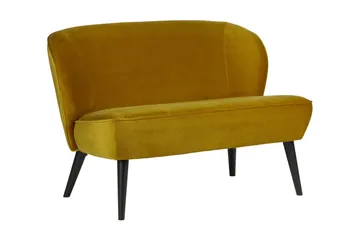 Serra Soffa S - Ockra - Möbler - Soffa - Sammetssoffa
