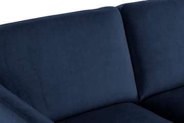 Teodin Sammetssoffa 2-sits - Blå - Möbler - Soffa - Sammetssoffa