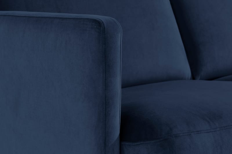Teodin Sammetssoffa 2-sits - Blå - Möbler - Soffa - Sammetssoffa