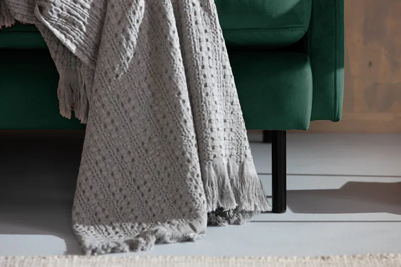 Teodin Sammetssoffa 2-sits - Grön - Möbler - Soffa - Sammetssoffa