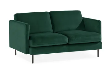Teodin Sammetssoffa 2-sits - Grön - Möbler - Soffa - 2 sits soffa