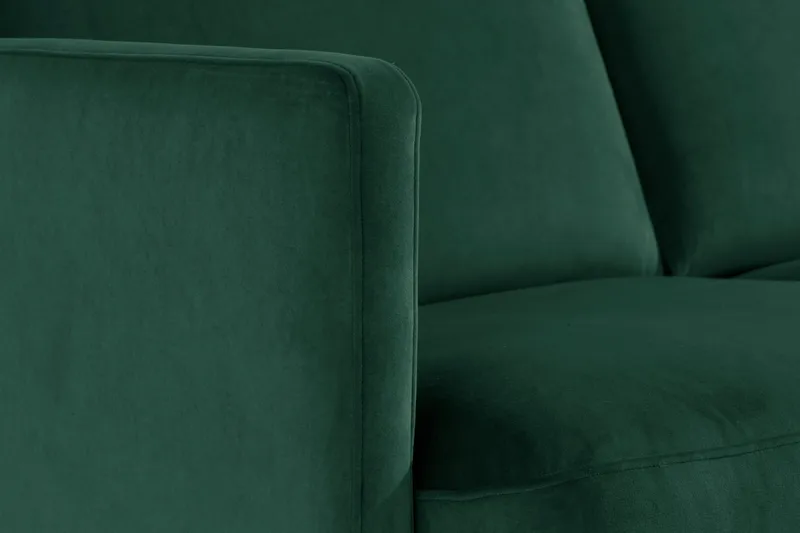 Teodin Sammetssoffa 2-sits - Grön - Möbler - Soffa - Sammetssoffa